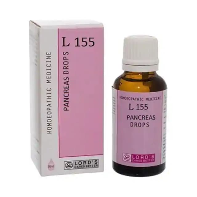 Lords L 155 Pancreas Drop (1 Bottle of 30 ml Drop)