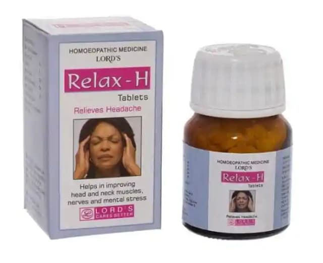 Lords Relax H (1 Bottle of 25 gm tablets)