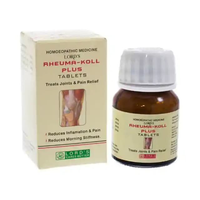 Lords Rheuma Koll Plus (1 Bottle of 25 gm tablets)