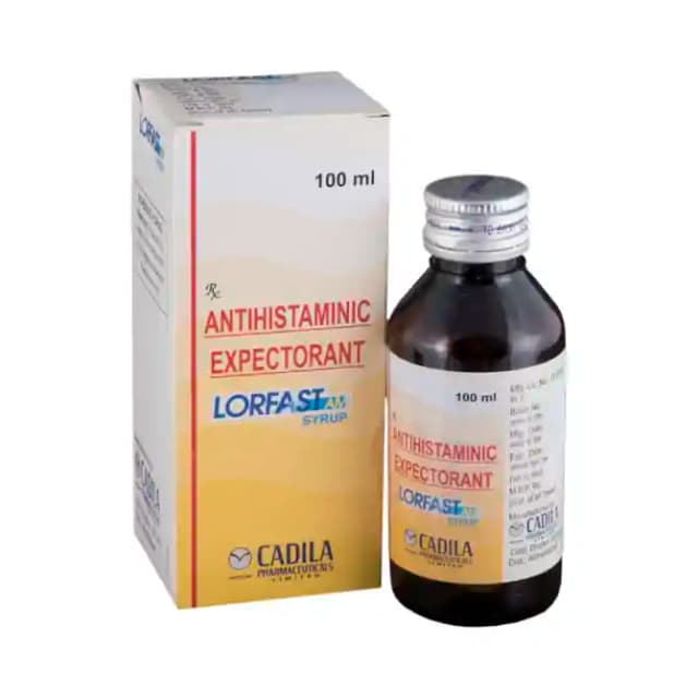 Lorfast AM Syrup (100 ml in 1 bottle)