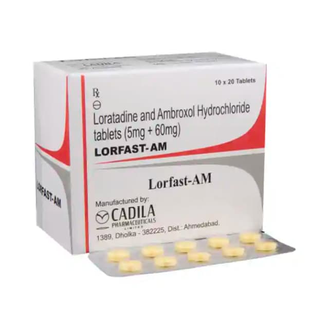 Lorfast AM (10 tablets in 1 strip)
