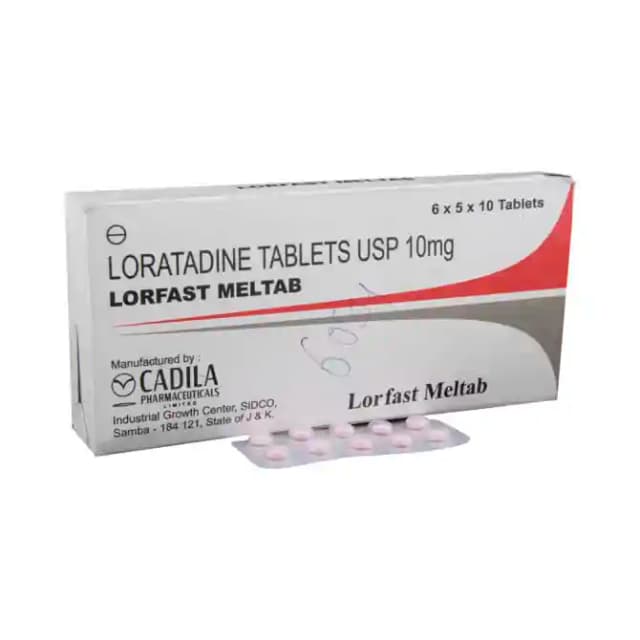 Lorfast Meltab (10 tablets in 1 strip)
