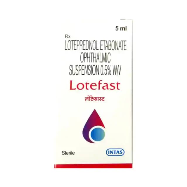 Lotefast Opthalmic Suspension (5 ml in 1 bottle)