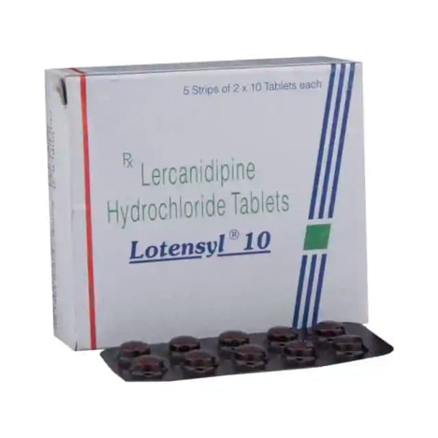 Lotensyl 10 (10 tablets in 1 strip)