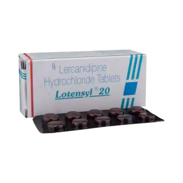 Lotensyl 20 (10 tablets in 1 strip)