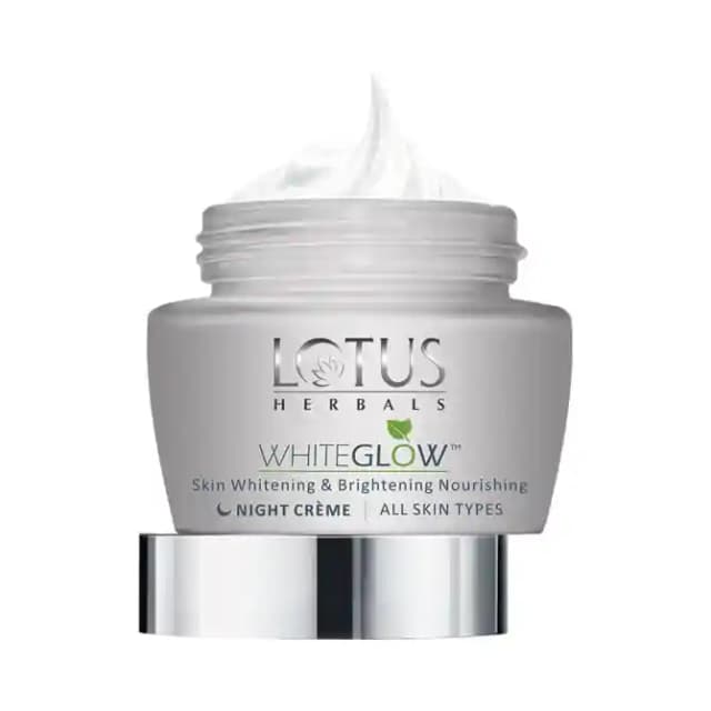 Lotus Herbals WhiteGlow Night Creme (1 Jar Of 60 gm Cream)