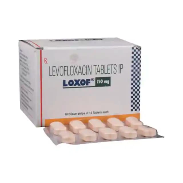 Loxof 750mg (10 tablets in 1 strip)