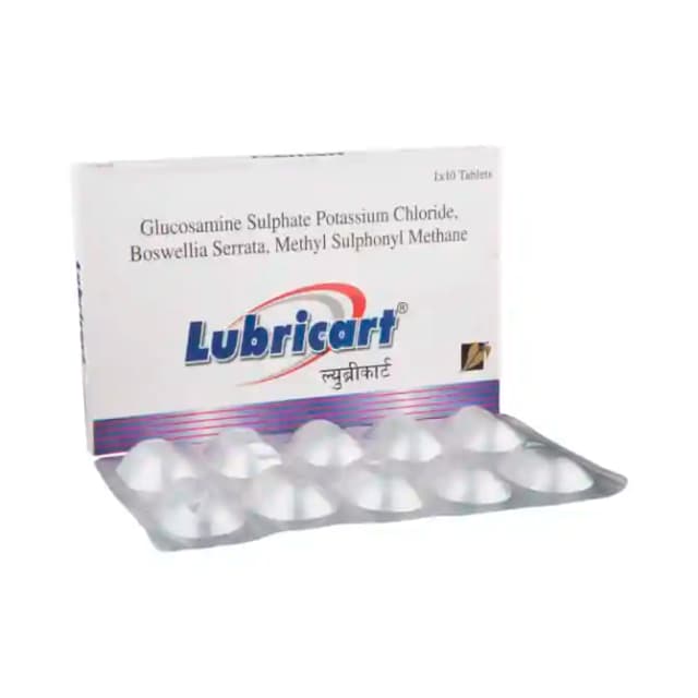 Lubricart (1 Strip Of 10 tablets)