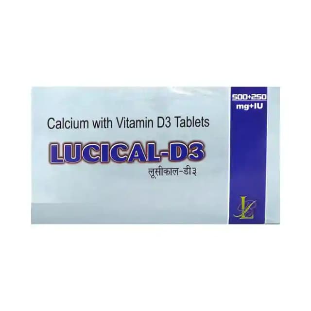 Lucical D3 (1 Strip Of 15 tablets)