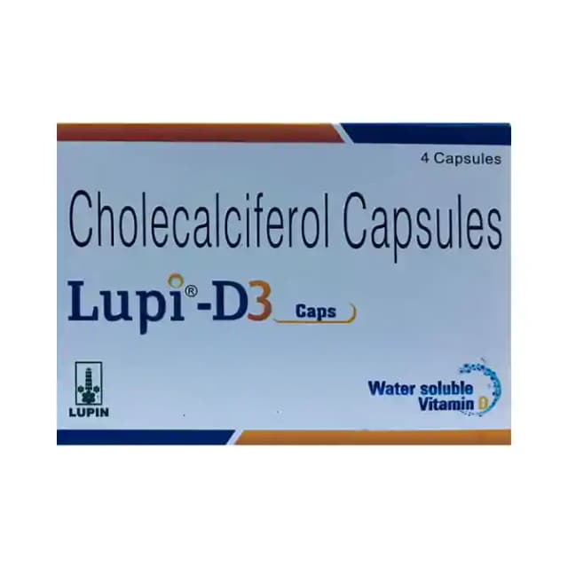 Lupi D3 (1 Strip Of 4 capsules)