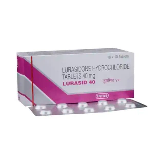 Lurasid 40 (10 tablets in 1 strip)