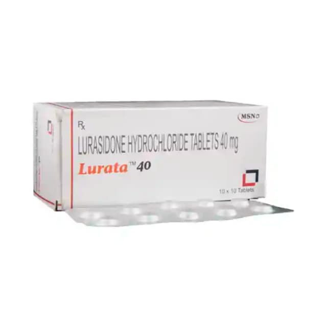 Lurata 40 (10 tablets in 1 strip)