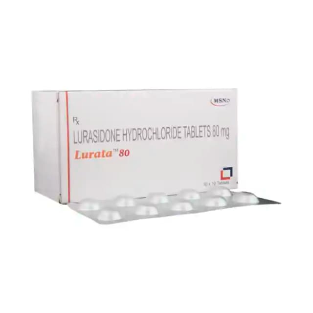 Lurata 80 (10 tablets in 1 strip)