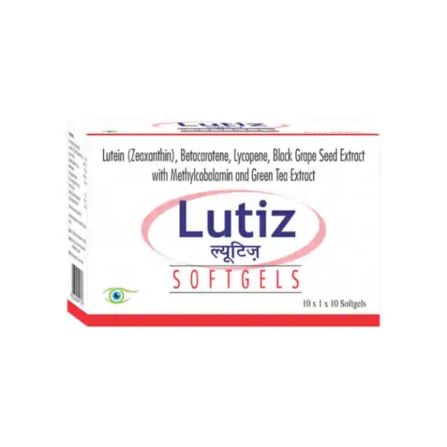 Lutiz Soft Gelatin (1 Strip Of 10 soft gelatin capsules)