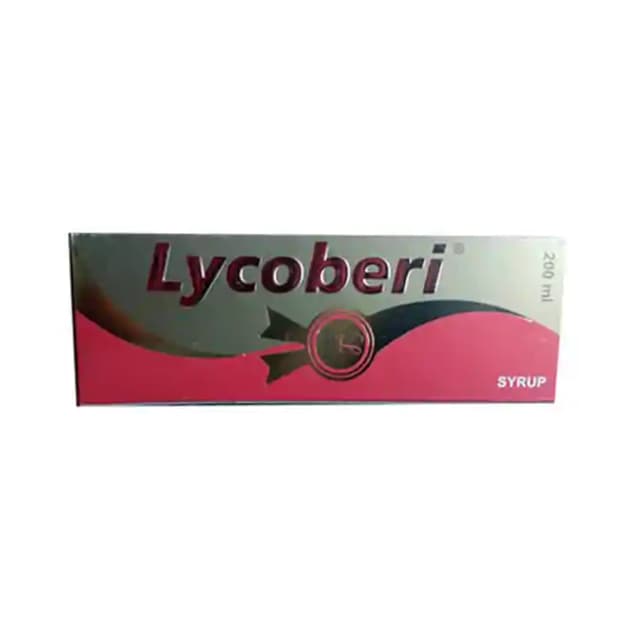 Lycoberi Syrup (1 Bottle of 200 ml Syrup)