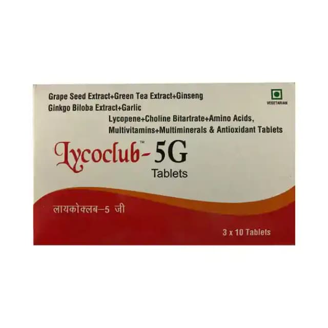 Lycoclub 5G (1 Strip Of 10 tablets)