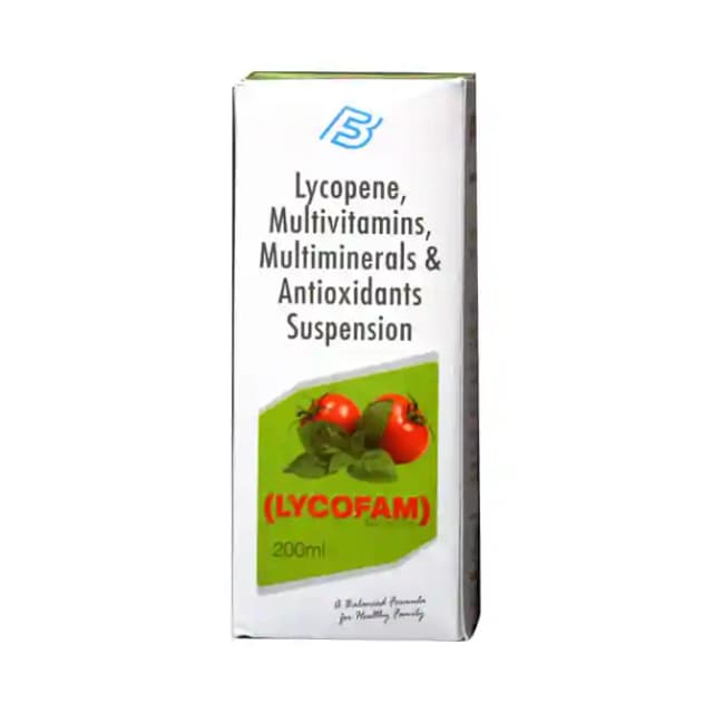 Lycofam Syrup (1 Bottle of 200 ml Syrup)