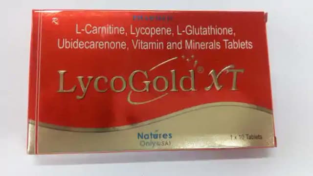 Lycogold XT (1 Strip Of 10 tablets)