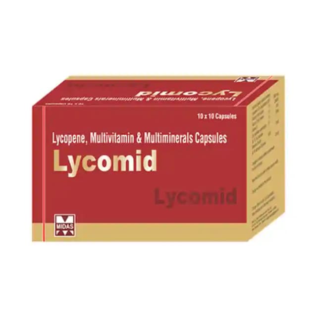 Lycomid (1 Strip Of 10 capsules)