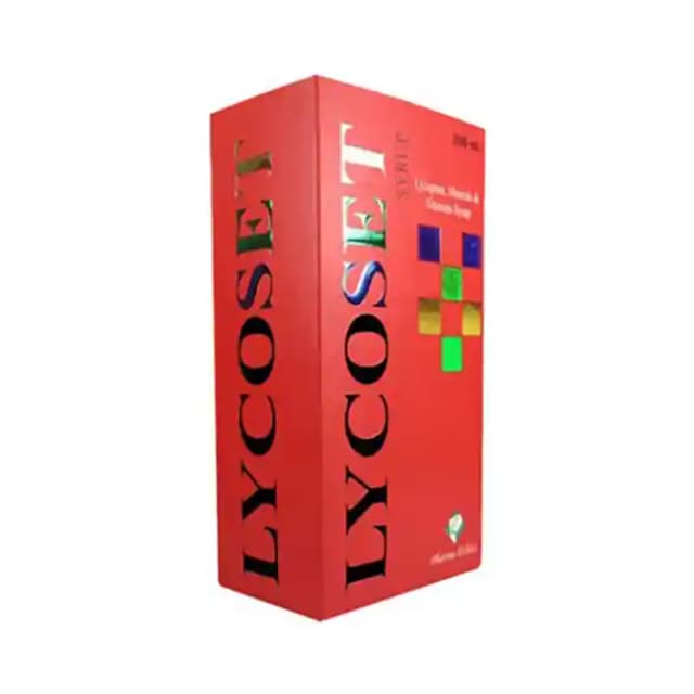 Lycoset Syrup (1 Bottle of 200 ml Syrup)