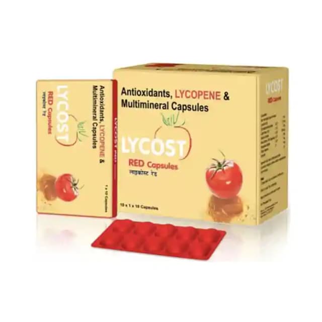 Lycost Red (1 Strip Of 10 capsules)