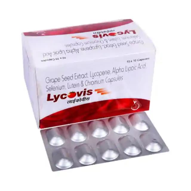 Lycovis . (1 Strip Of 10 capsules)