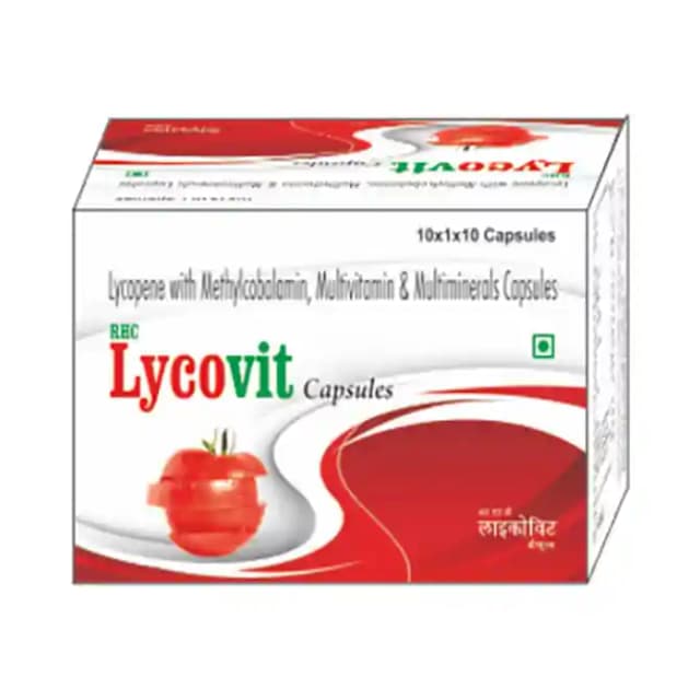 Lycovit (1 Strip Of 10 capsules)