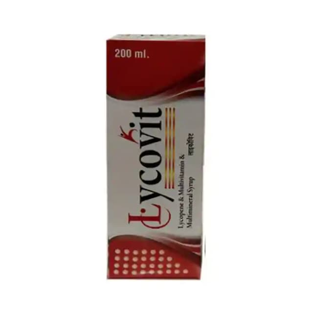 Lycovit Syrup (1 Bottle of 200 ml Syrup)
