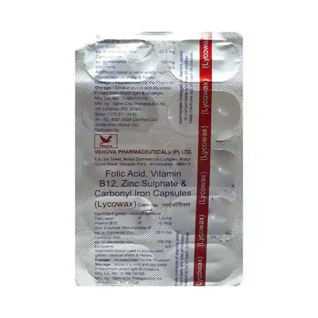 Lycowax (1 Strip Of 10 capsules)