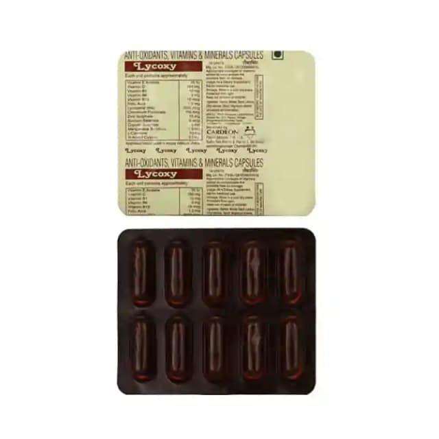 Lycoxy (1 Strip Of 10 capsules)