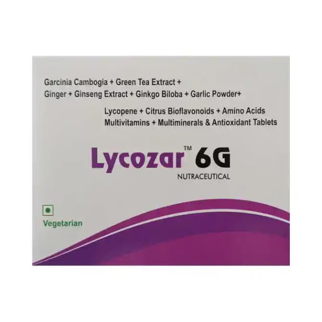 Lycozar 6G (1 Strip Of 15 tablets)