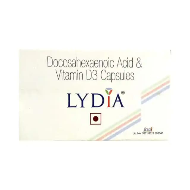 Lydia Soft Gelatin (1 Strip Of 10 soft gelatin capsules)