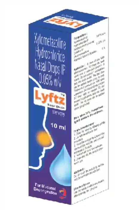 Lyftz Nasal Drops (1 Bottle of 10 ml Nasal Drops)