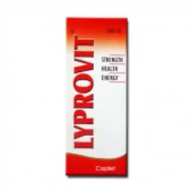 Lyprovit Syrup (1 Bottle of 200 ml Syrup)