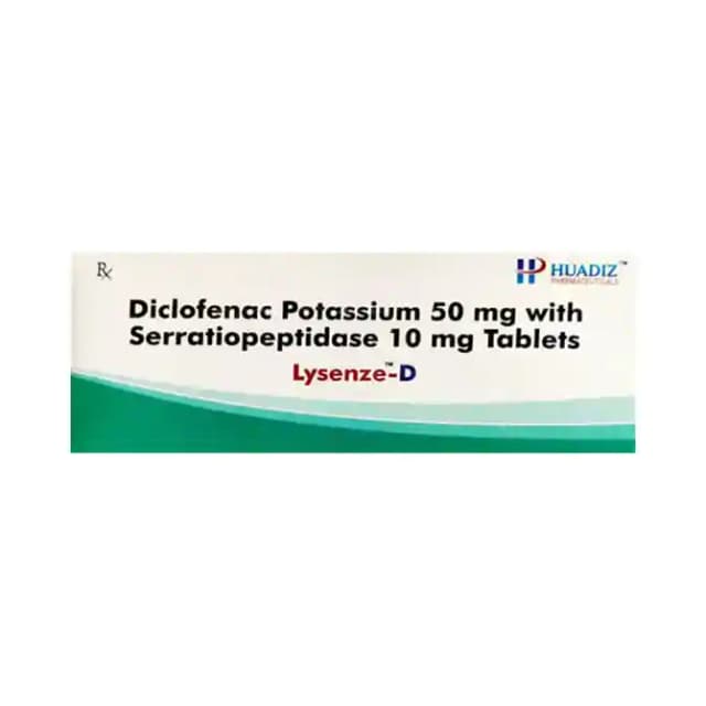 Lysenze D (10 tablets in 1 strip)