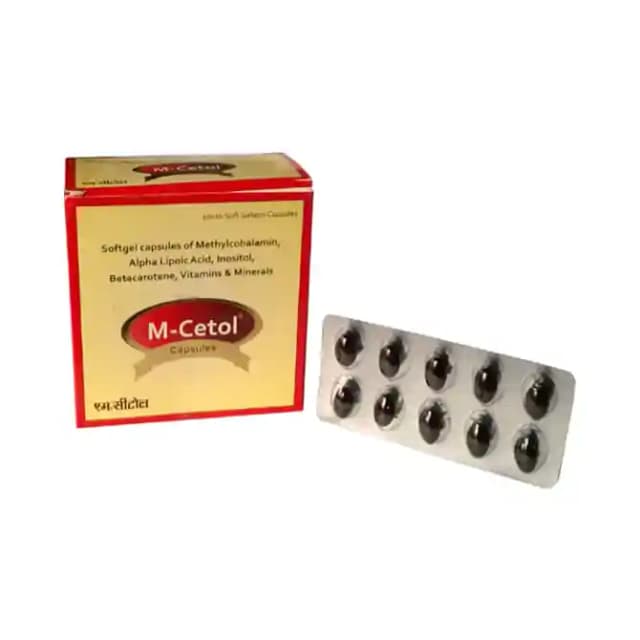 M Cetol (1 Strip Of 10 capsules)