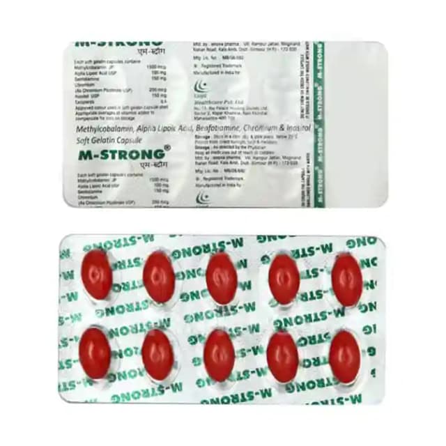 M Strong (1 Strip Of 10 capsules)