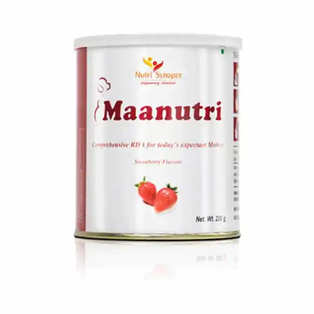 Maanutri Powder Strawberry (1 Box Of 200 gm Powder)