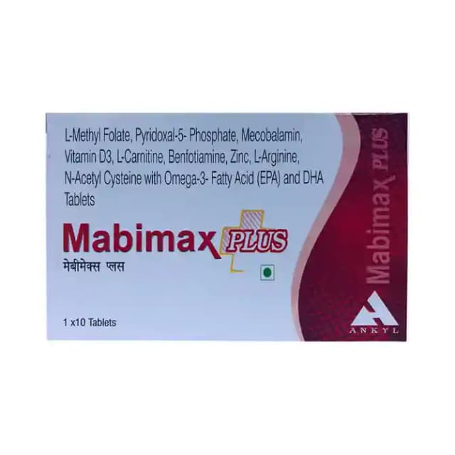Mabimax Plus Soft Gelatin (1 Strip Of 10 soft gelatin capsules)