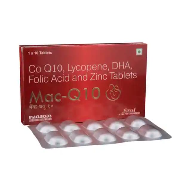 Mac Q10 (1 Strip Of 10 tablets)
