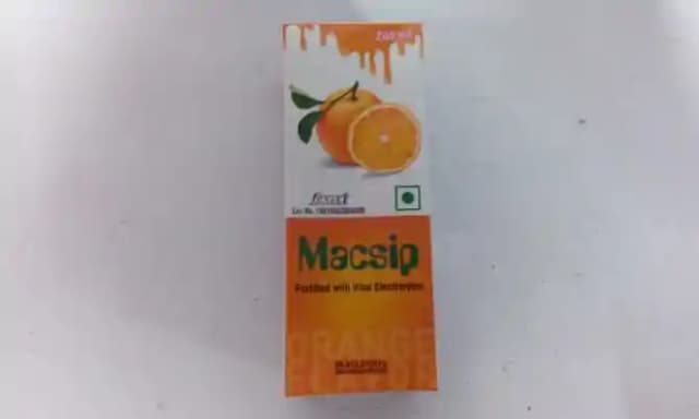 Macsip Liquid Orange (1 Packet Of 200 ml Liquid)