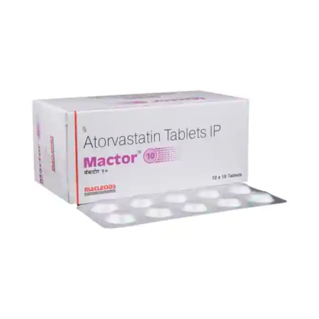 Mactor 10 (10 tablets in 1 strip)