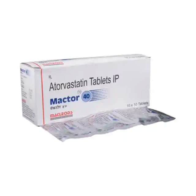 Mactor 40 (10 tablets in 1 strip)