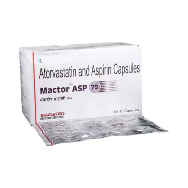 Mactor ASP 75 (10 capsules in 1 strip)