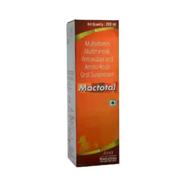 Mactotal Oral Suspension (1 Bottle of 200 ml Oral Suspension)