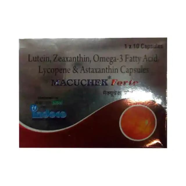 Macuchek Forte (10 Capsules in 1 strip)
