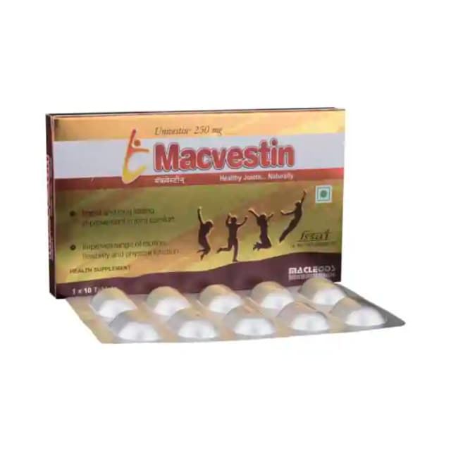 Macvestin 250mg (10 tablets in 1 strip)