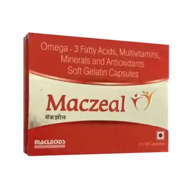 Maczeal Softgel (1 Strip Of 10 capsules)