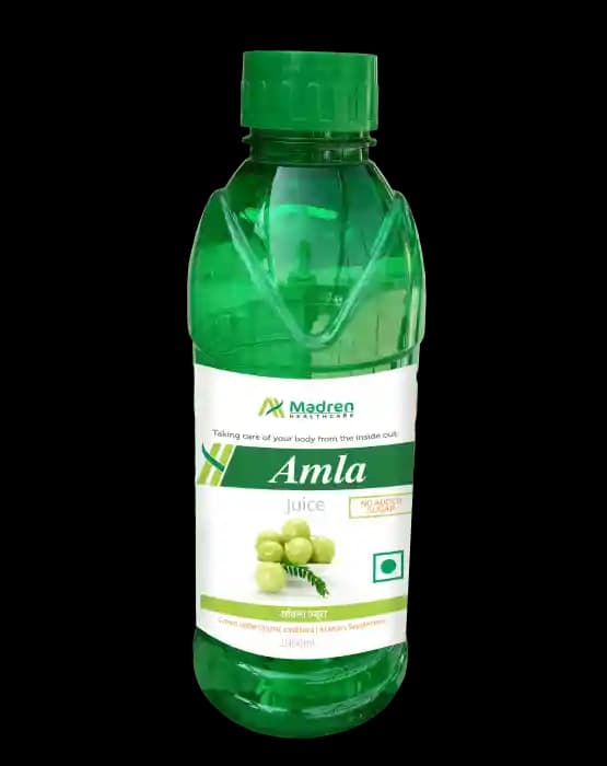 Madren Healthcare Amla Juice (1 Bottle of 1000 ml Juice)