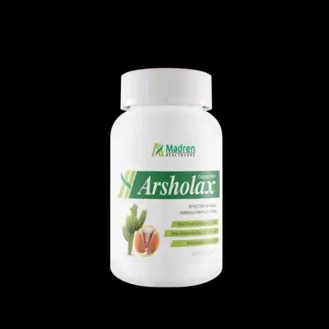 Madren Healthcare Arsholax (1 Bottle of 60 capsules)